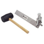 کرنربید کوب با چکش لاستیکی