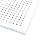 تایل آکوستیک پانچ دایره ای 6/18 فلیس سفید